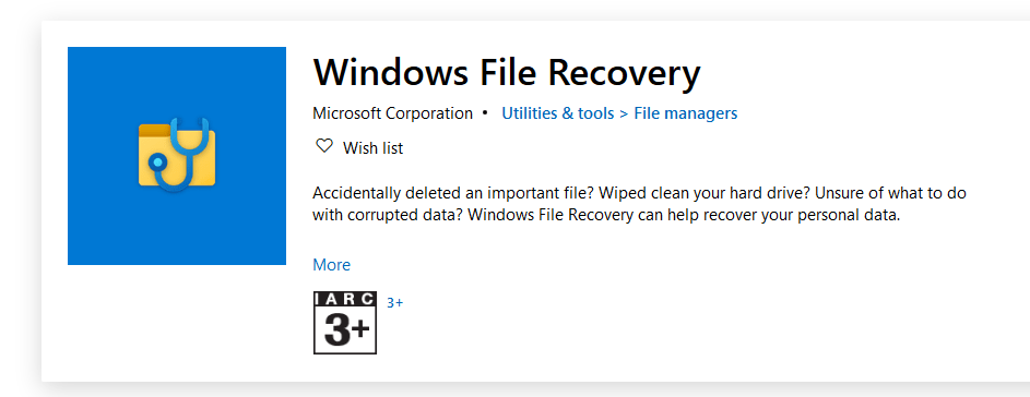 command line recovery windows 10